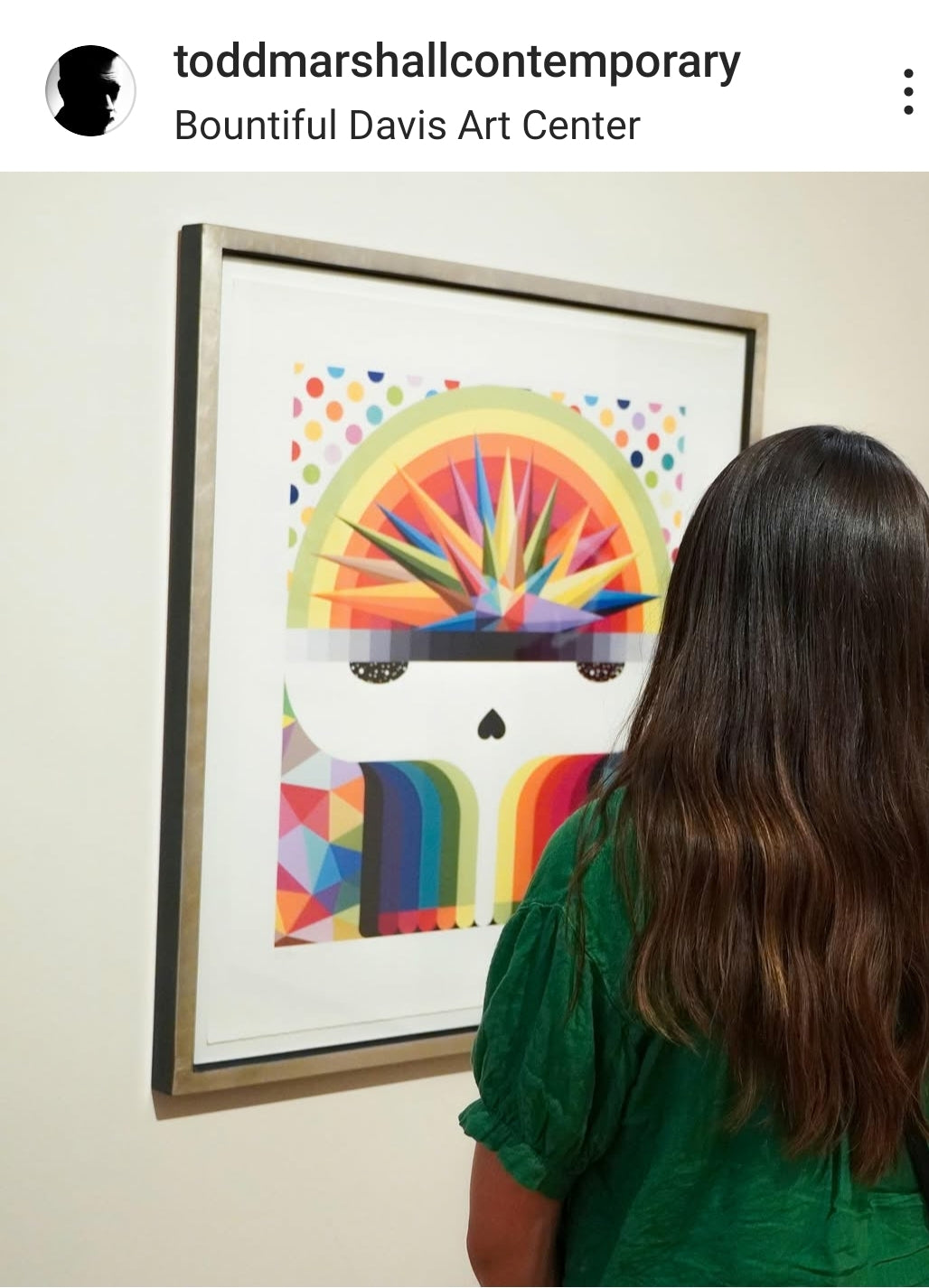 Okuda San Miguel “Skull Ministry" signed limited edition giclée