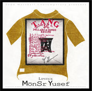 Lipstick framed print