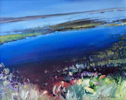 "Purple Pond" Downy Doxey-Marshall Artist