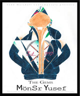 The Gems framed print