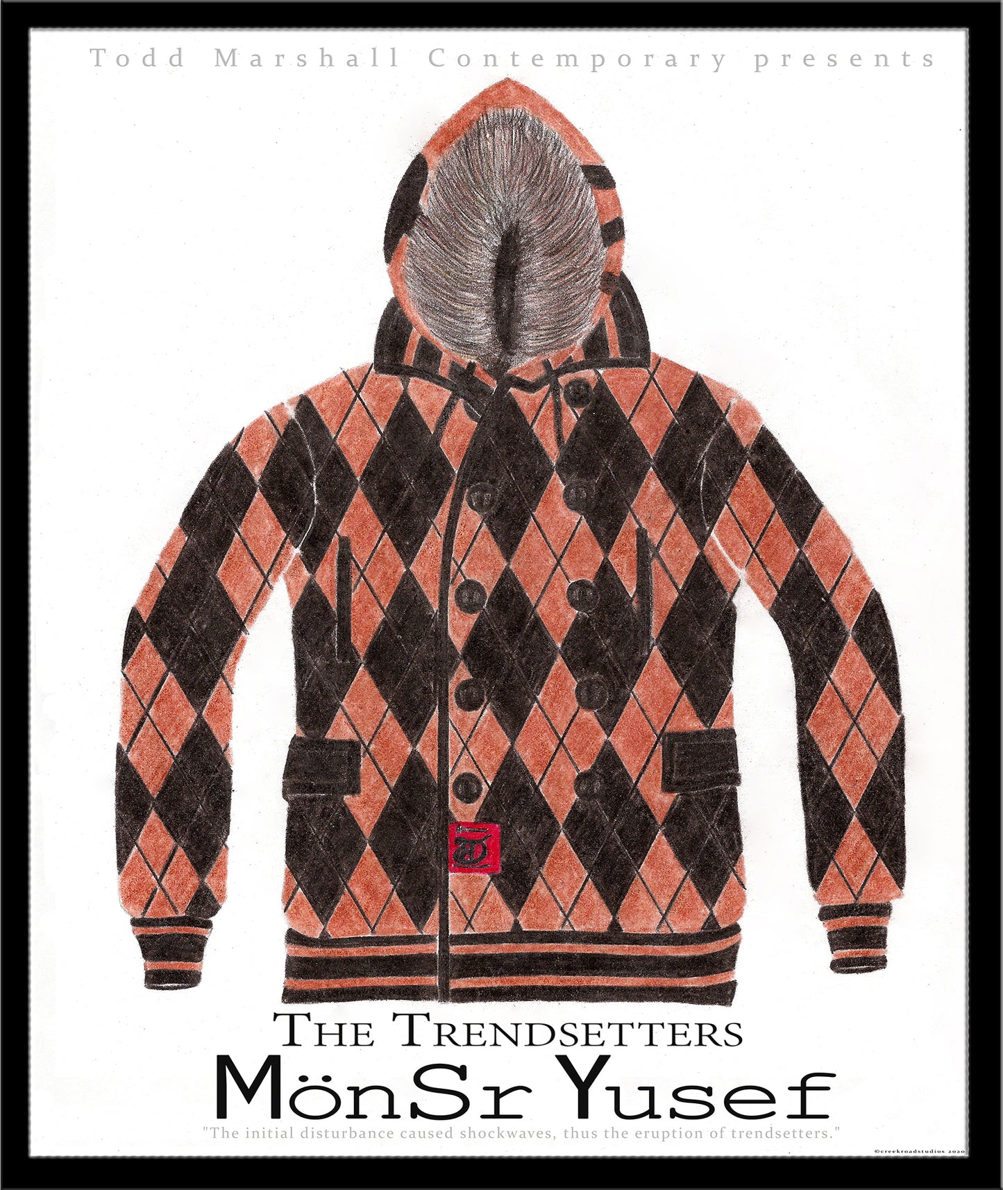 The Trendsetters framed print